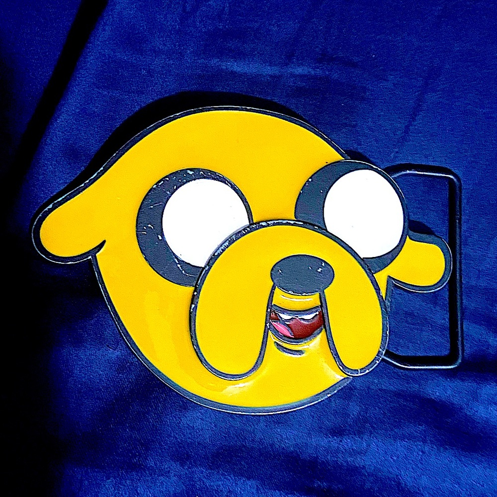 Adventure Time Jake The Dog Metal Belt Buckle